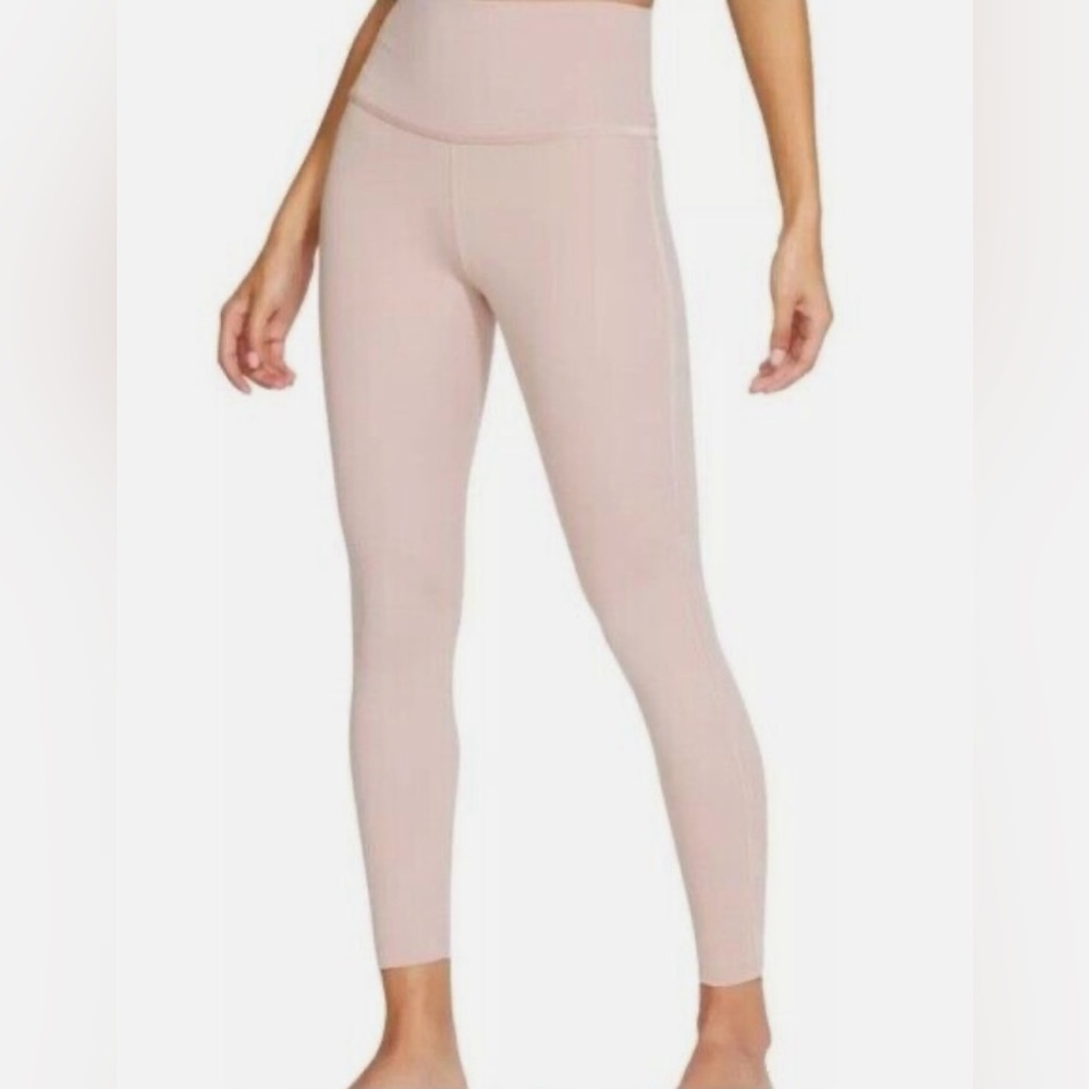 Nike High Rise Comfort Waist Yoga Leggings 7/8 Length Women’s Size S - Picture 2 of 9